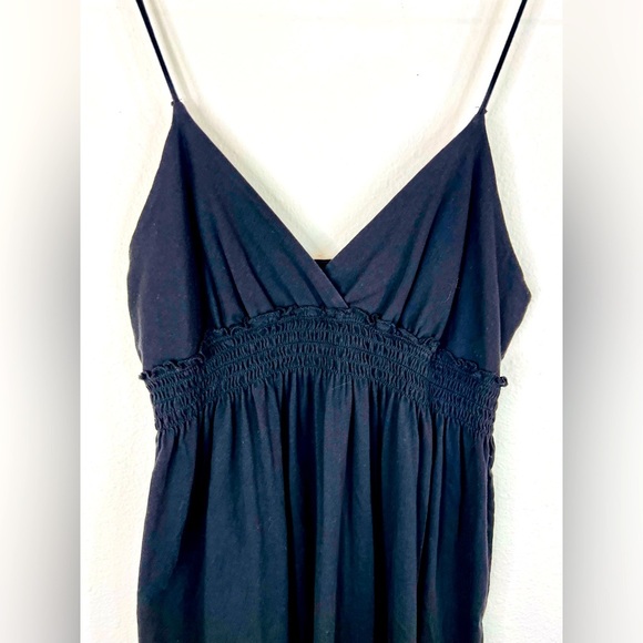 Forever Twenty One Black Mini Dress Medium 31” Length Stretchy Chic Design - Picture 4 of 9